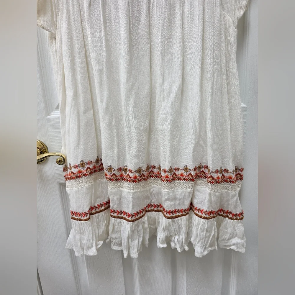 Free People Sunrise Wanderer Dress L